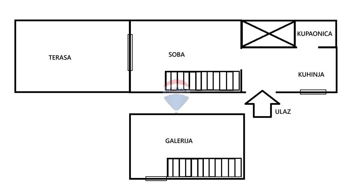 Stanovanje/Apartma Ksaver, Gornji Grad - Medveščak, 27,63m2
