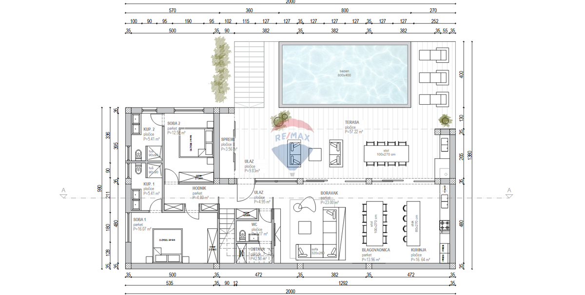 Hiša Karojba, 181m2