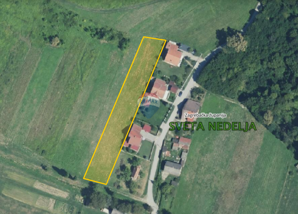 Stavbno zemljišče Kerestinec, Sveta Nedelja, 3.384m2