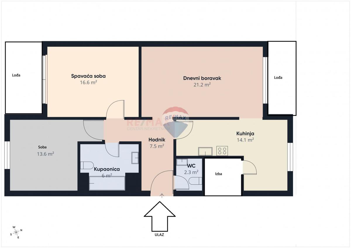 Stanovanje/Apartma Sesvetski Kraljevec, Sesvete, 92,41m2