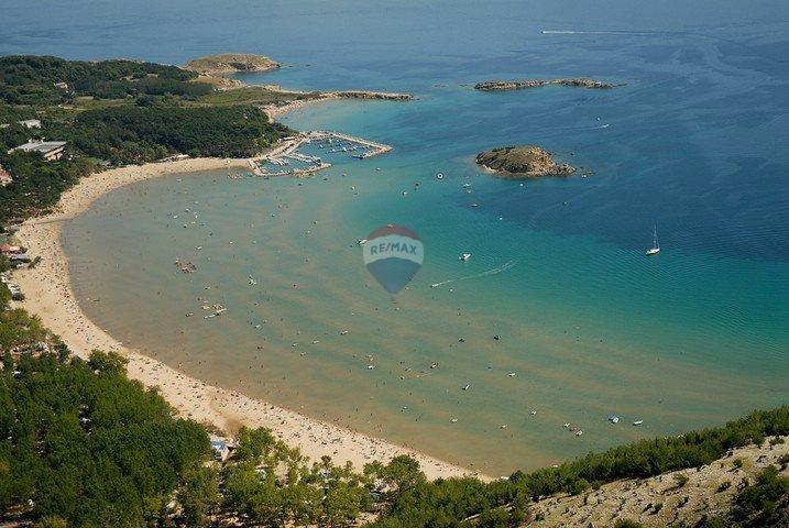 Stavbno zemljišče Lopar, Rab, 553m2