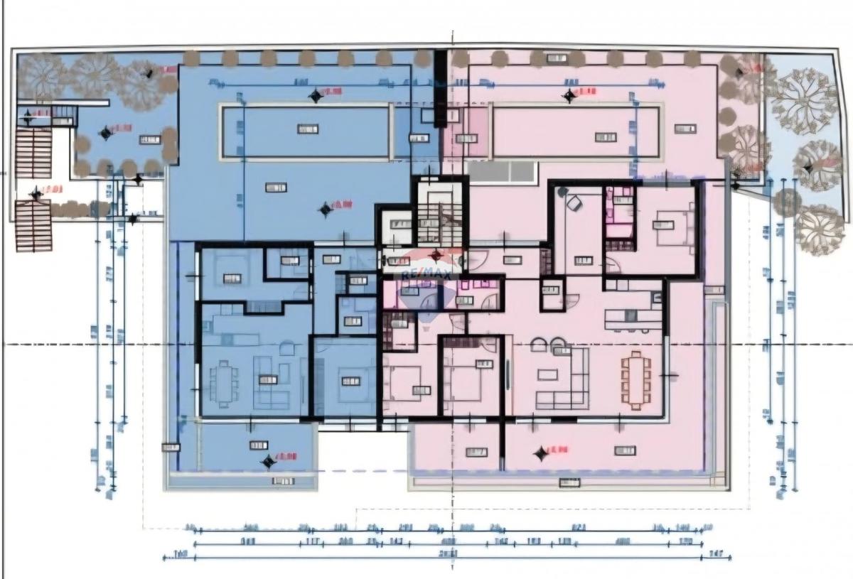 Stanovanje/Apartma Punta Kolova, Opatija, 217,01m2