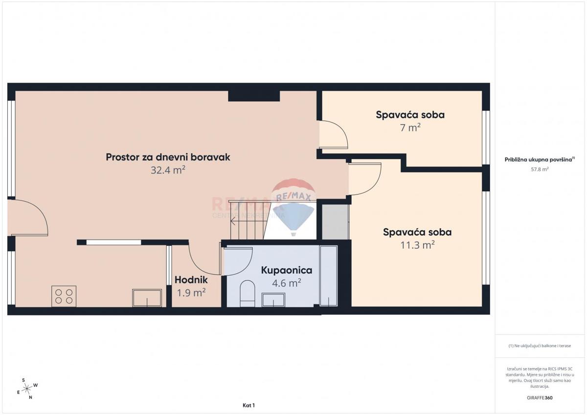 Stanovanje/Apartma Dugave, Novi Zagreb - Istok, 64m2