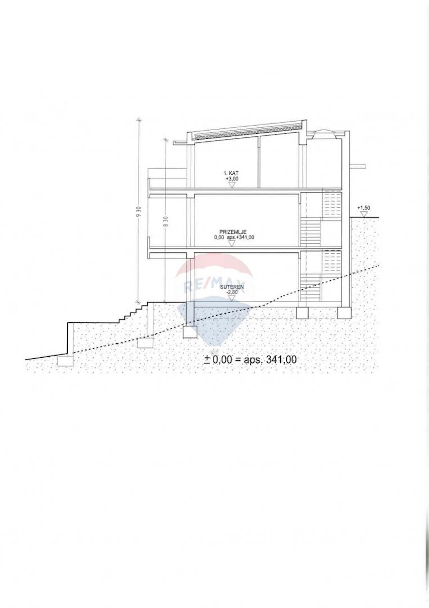 Bregi, Matulji, 1.171m2