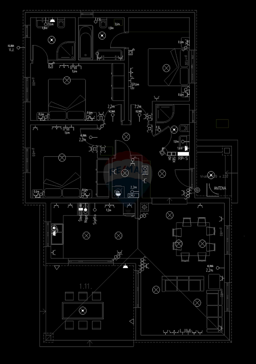 Pula - nova, moderna hiša z bazenom 145m2