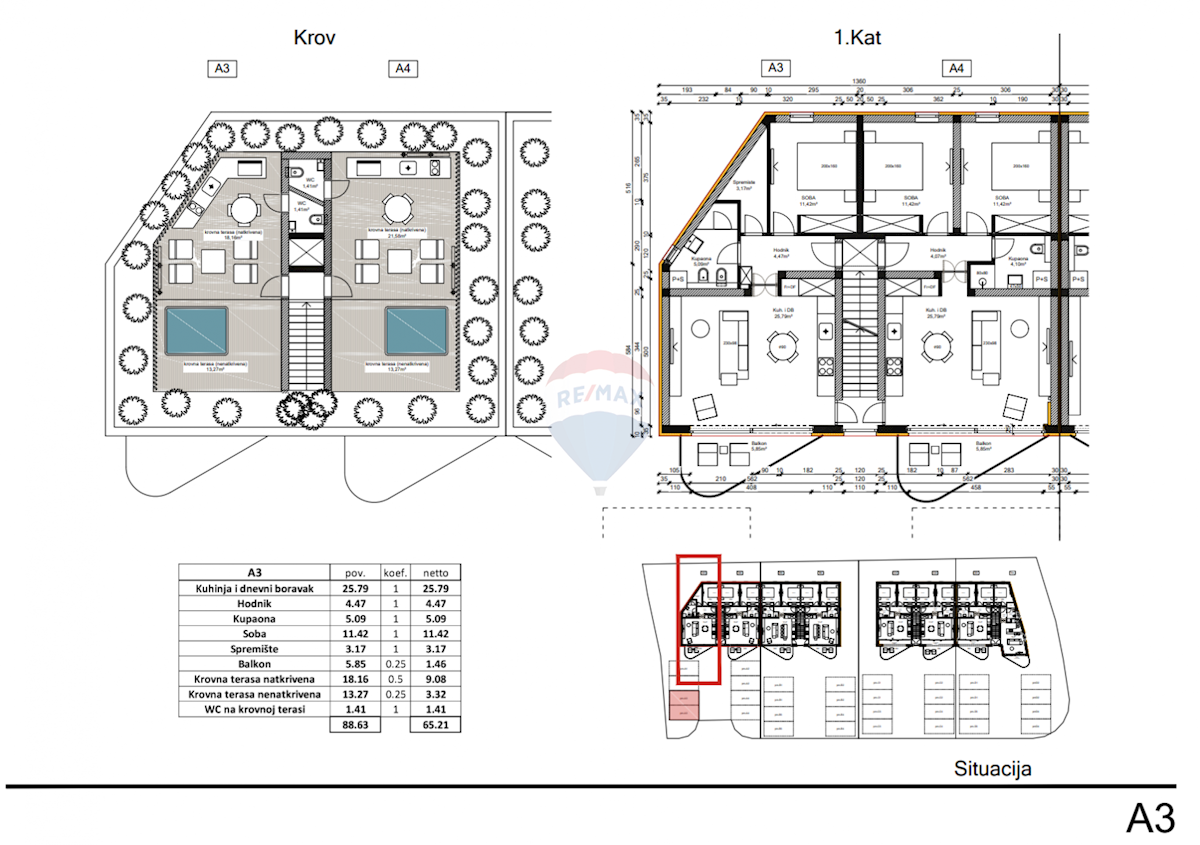 Stanovanje/Apartma Tar, Tar-Vabriga, 65,21m2