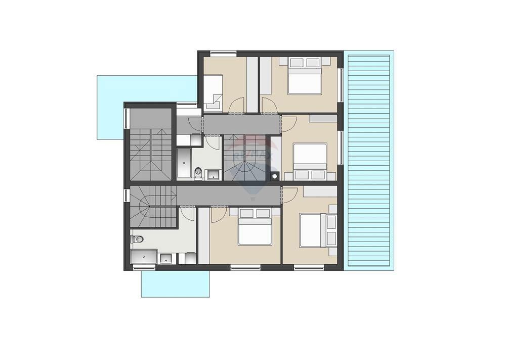 Apartma Mandre, Kolan, 95m2