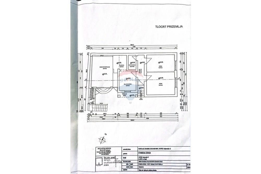 Zagreb, Gajevo – Hiša 188 m²