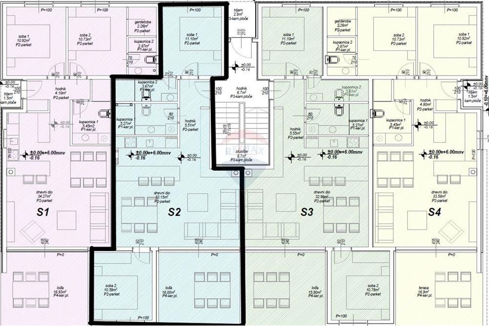 Stanovanje Privlaka, 88,41m2