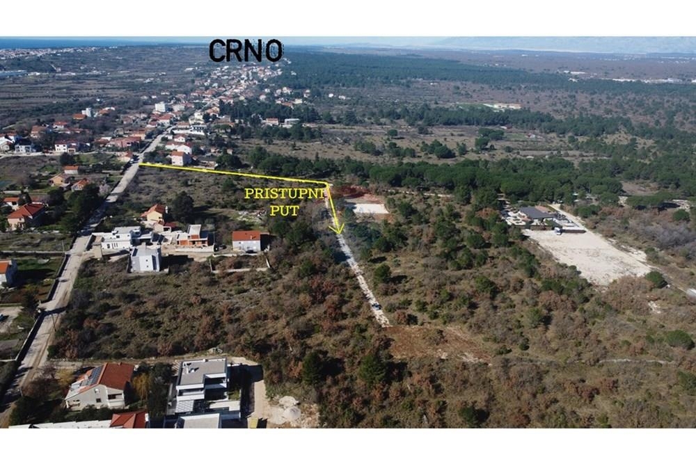 Zemljišče Crno, Zadar, 740m2