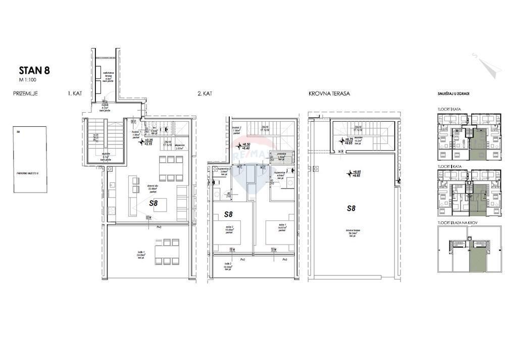Stanovanje Privlaka, 131,06m2