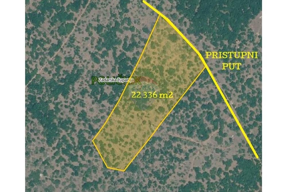Zemljišče Poličnik, 22.336m2