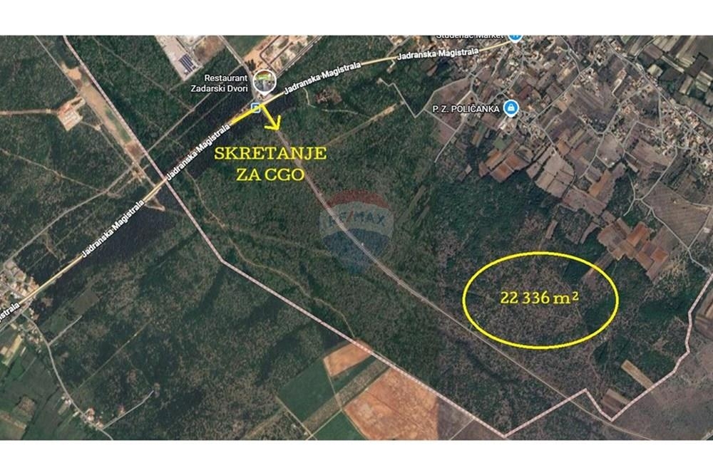 Zemljišče Poličnik, 22.336m2