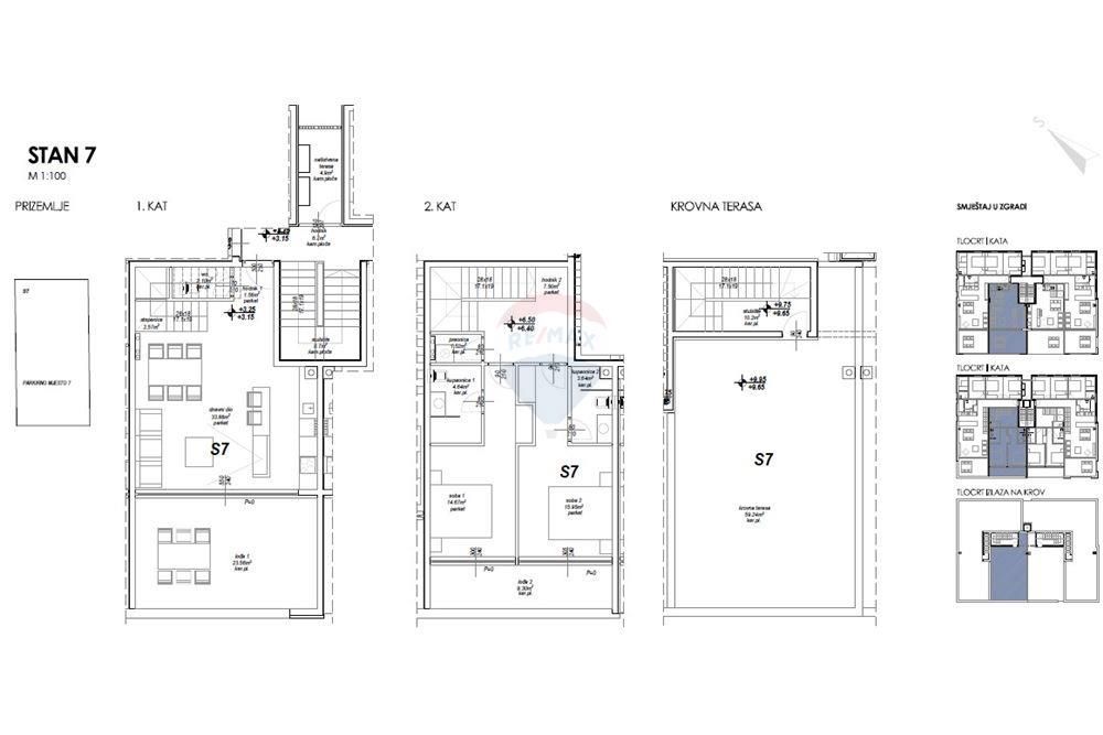 Stanovanje Privlaka, 129,99m2
