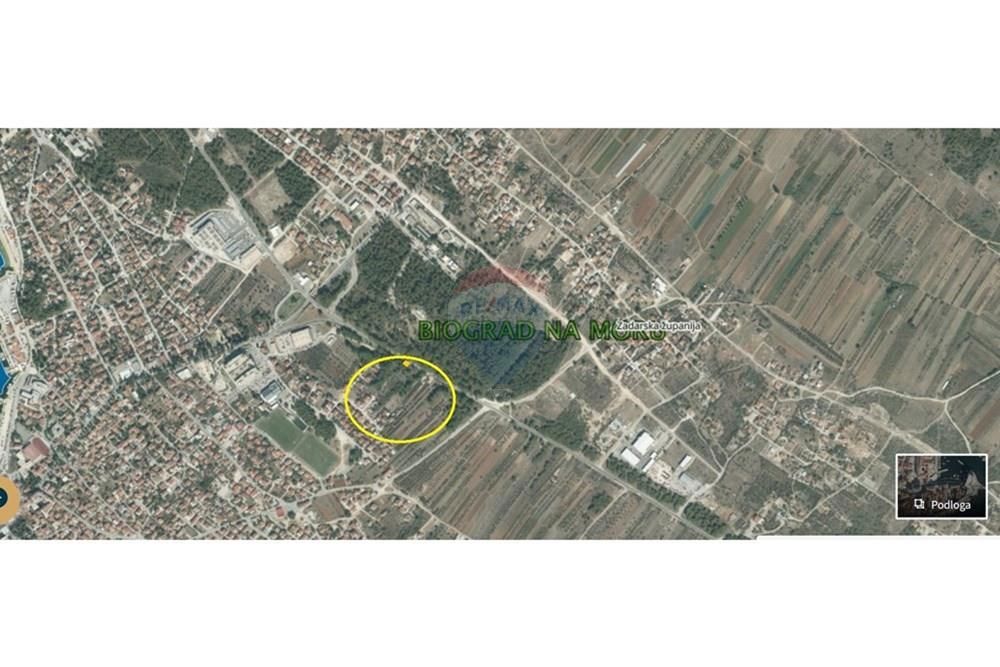 Zemljišče Biograd na Moru, 3.818m2