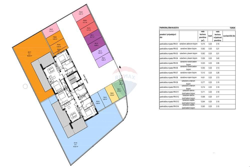 Apartma Novalja, 117m2