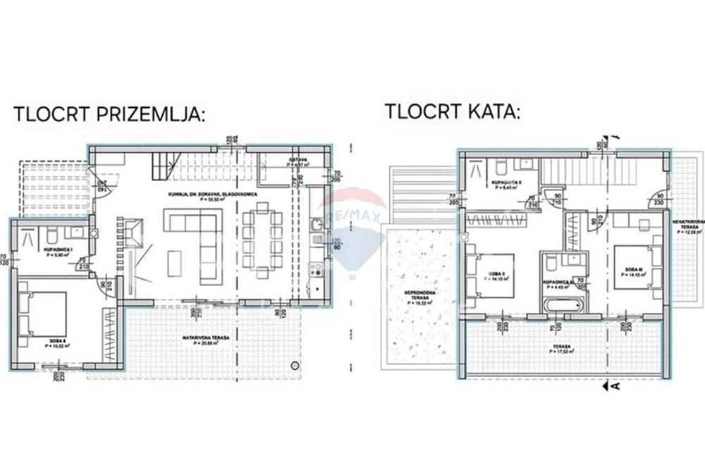 Hiša Gornje Raštane, Sveti Filip I Jakov, 1.131m2