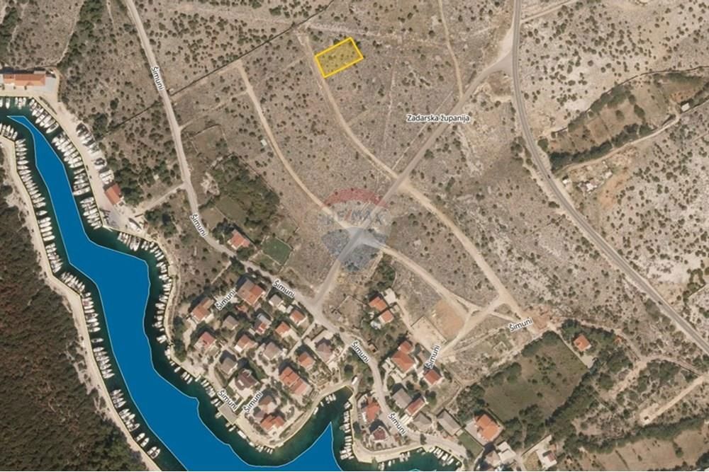 Zemljišče Šimuni, Pag, 901m2