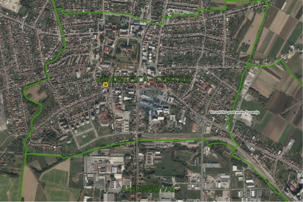 Zemljišče Centar, Virovitica, 922m2