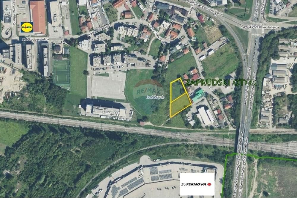 Zemljišče Sloboština, Novi Zagreb - Istok, 2.774m2