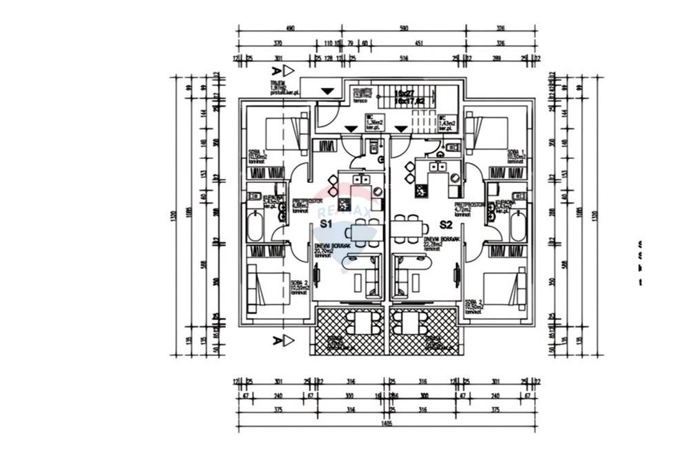 Stanovanje Turanj, Sveti Filip I Jakov, 62m2