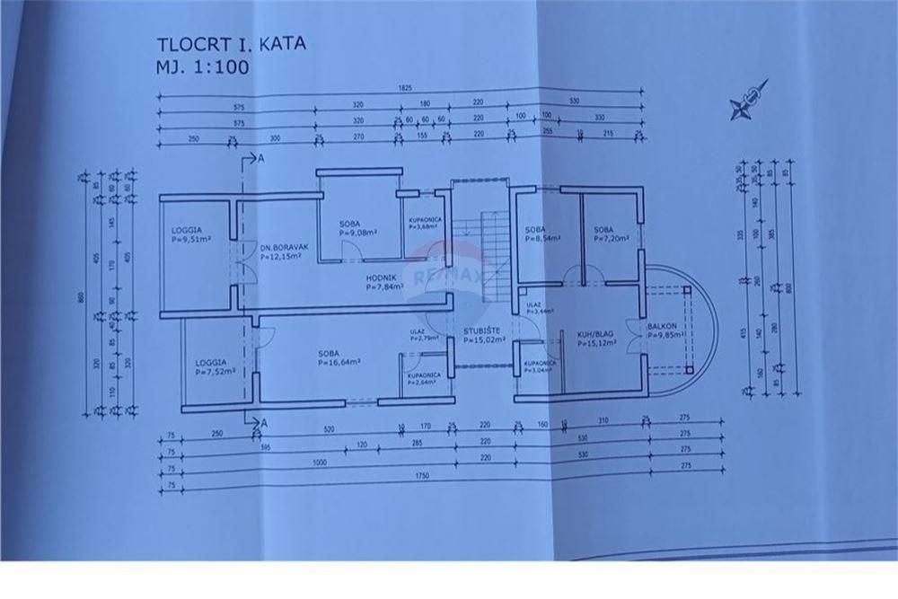 Apartma Turanj, Sveti Filip I Jakov, 49,66m2