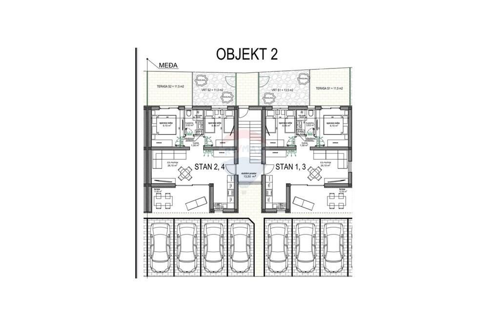 Stanovanje Vir, 62m2