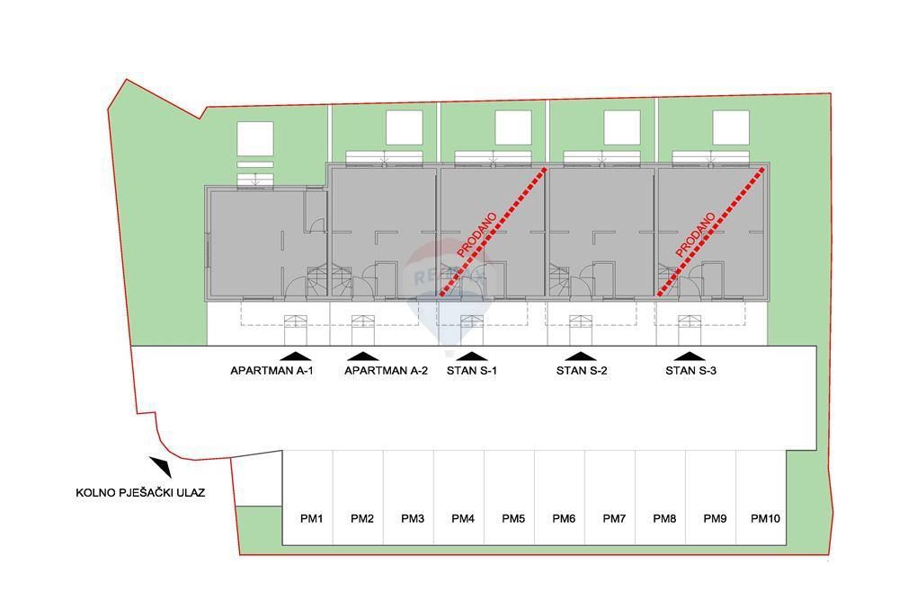 NOVALJA - THREE-STOREY APARTMENT - NEWLY BUILT