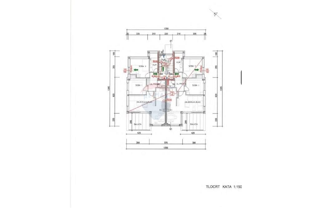 Apartma Mandre, Kolan, 65m2