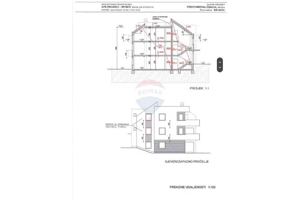 Apartma Mandre, Kolan, 65m2