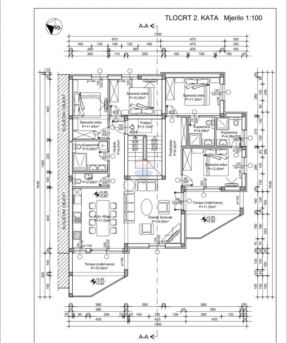 Stanovanje / Apartma Brodarica, Šibenik - Okolica, 131,69m2