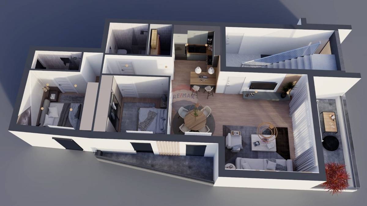 Stanovanje / Apartma Brodarica, Šibenik - Okolica, 81,01m2
