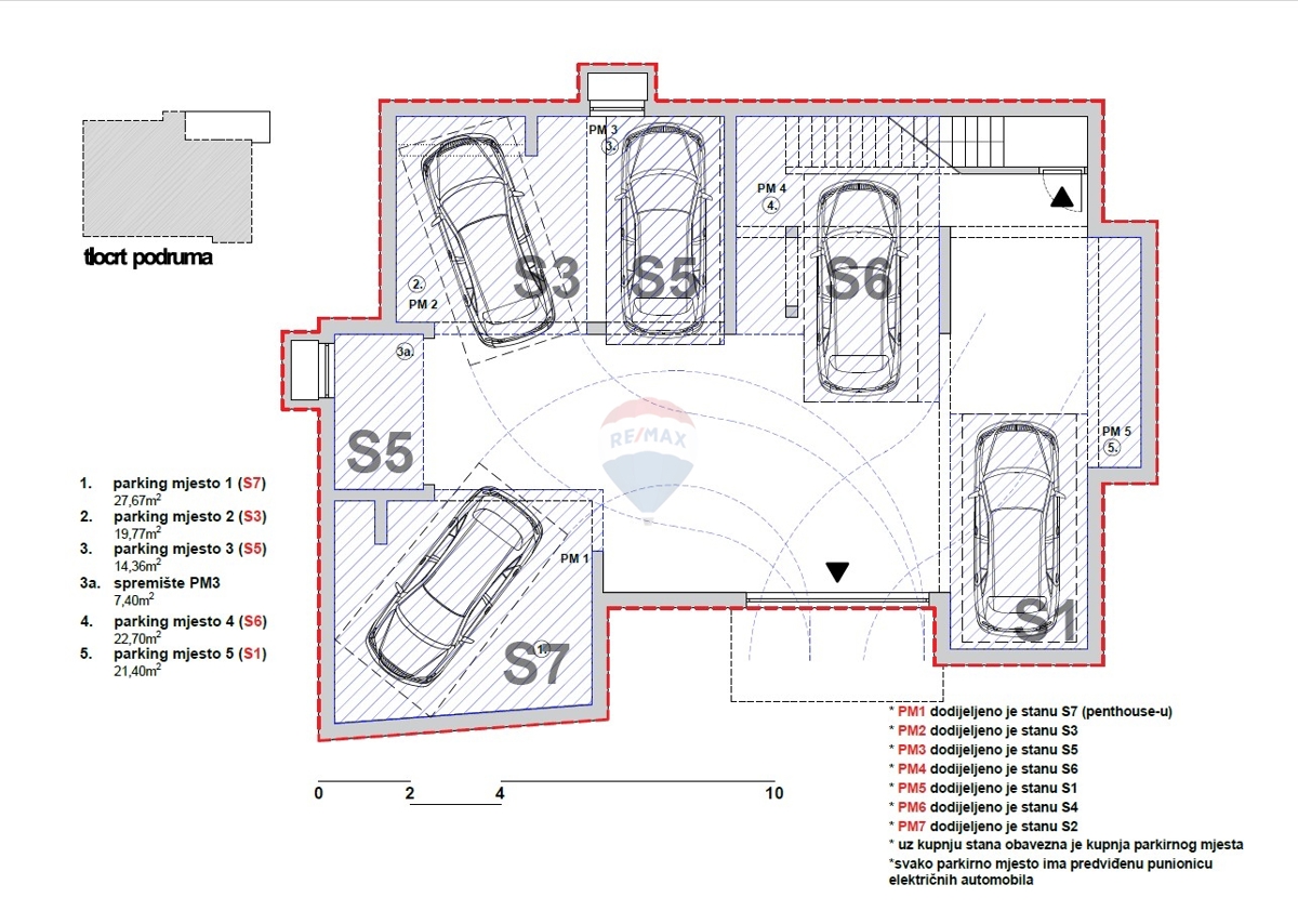 Luksuzni penthouse s tremi spalnicami in panoramskim razgledom (S7), Primošten