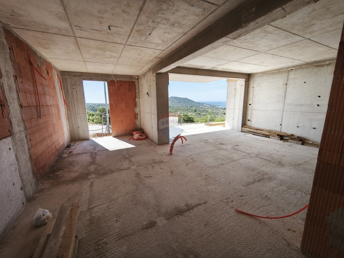 Luksuzni penthouse s tremi spalnicami in panoramskim razgledom (S7), Primošten