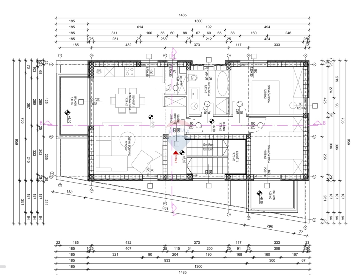 Stanovanje / Apartma Brodarica, Šibenik - Okolica, 69,96m2