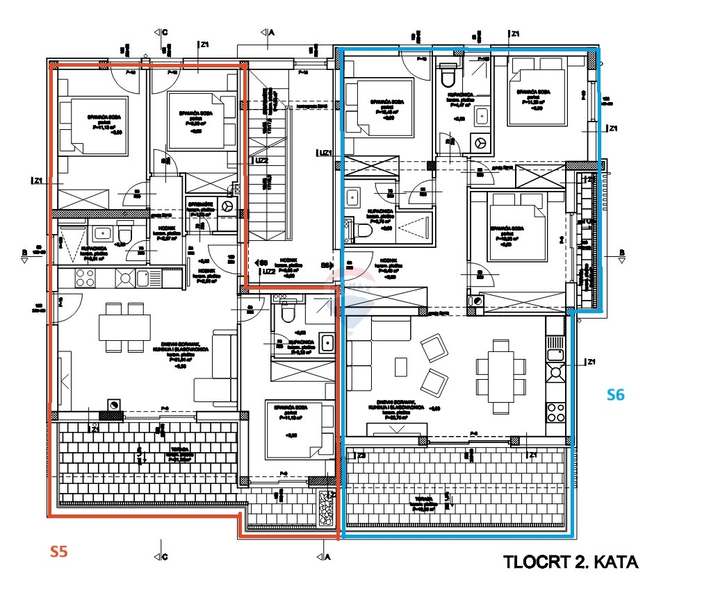 Stanovanje / Apartma Vodice, 131,50m2