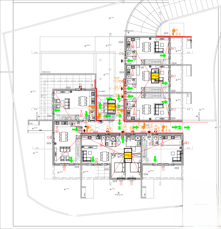 Zemljišče Srima, Vodice, 1.536m2
