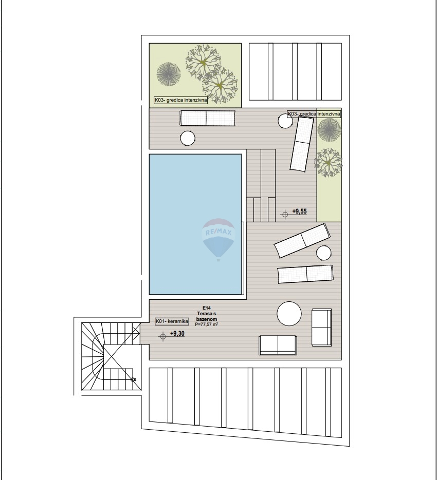 Stanovanje / Apartma Tribunj, 128,47m2