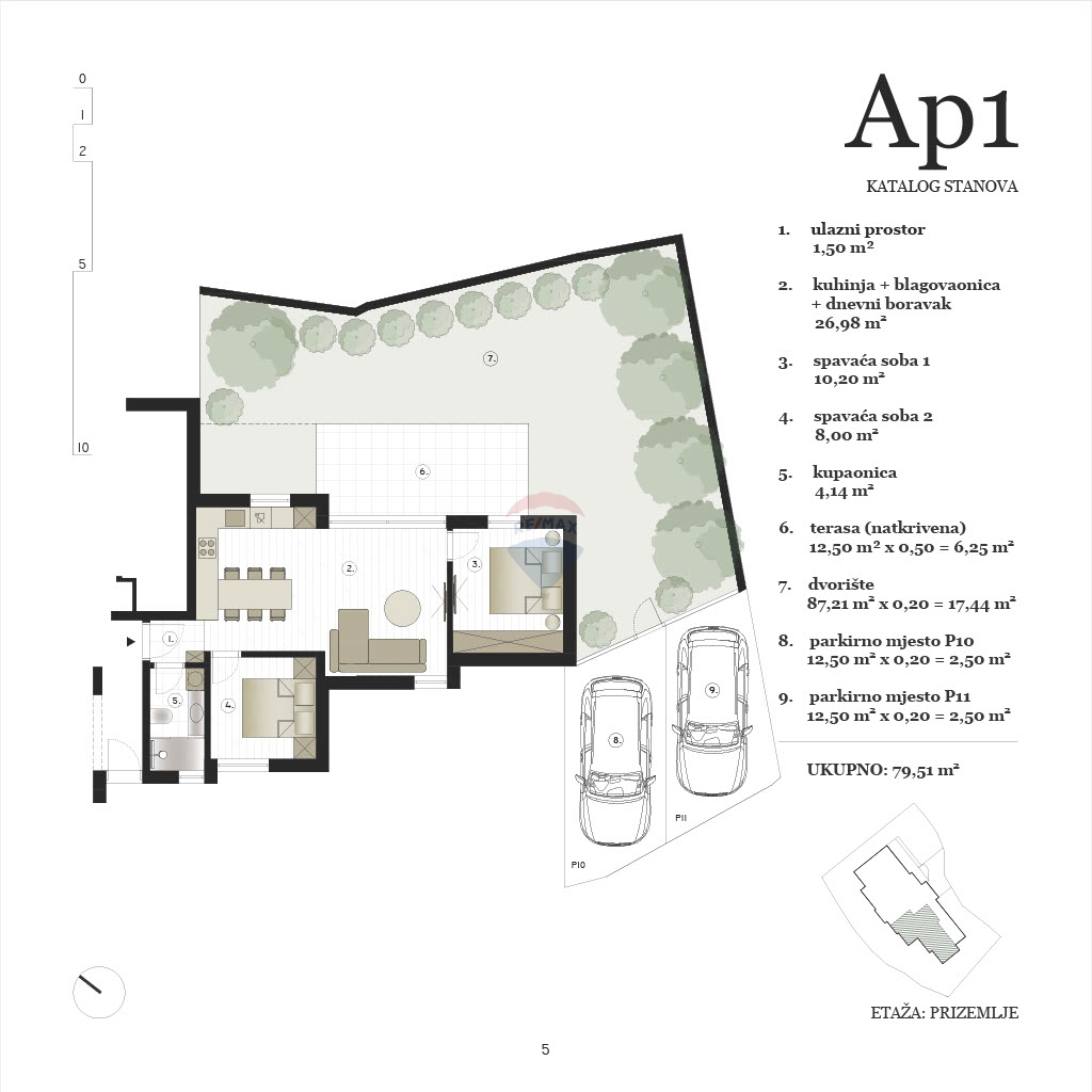 Stanovanje / Apartma Kornati, Murter, 79,51m2