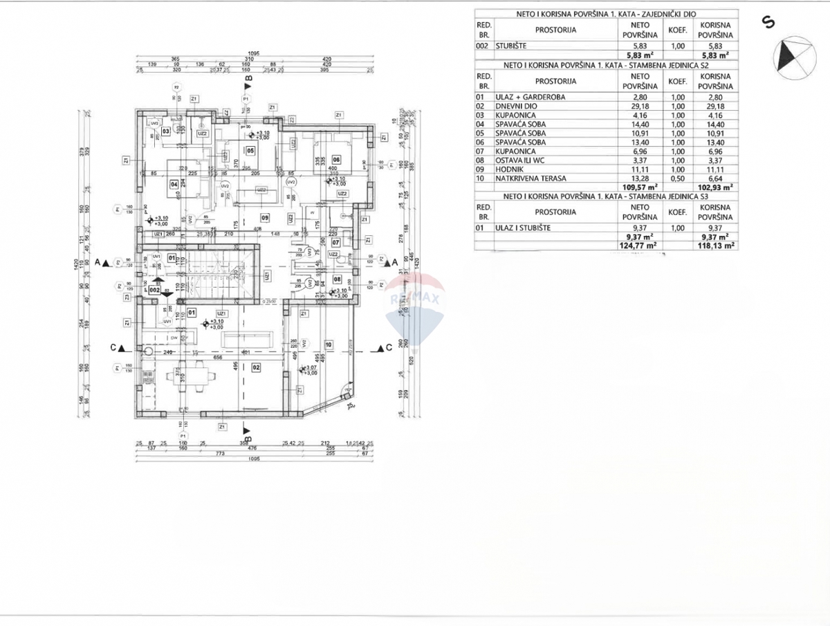 Stanovanje / Apartma Vodice, 109m2