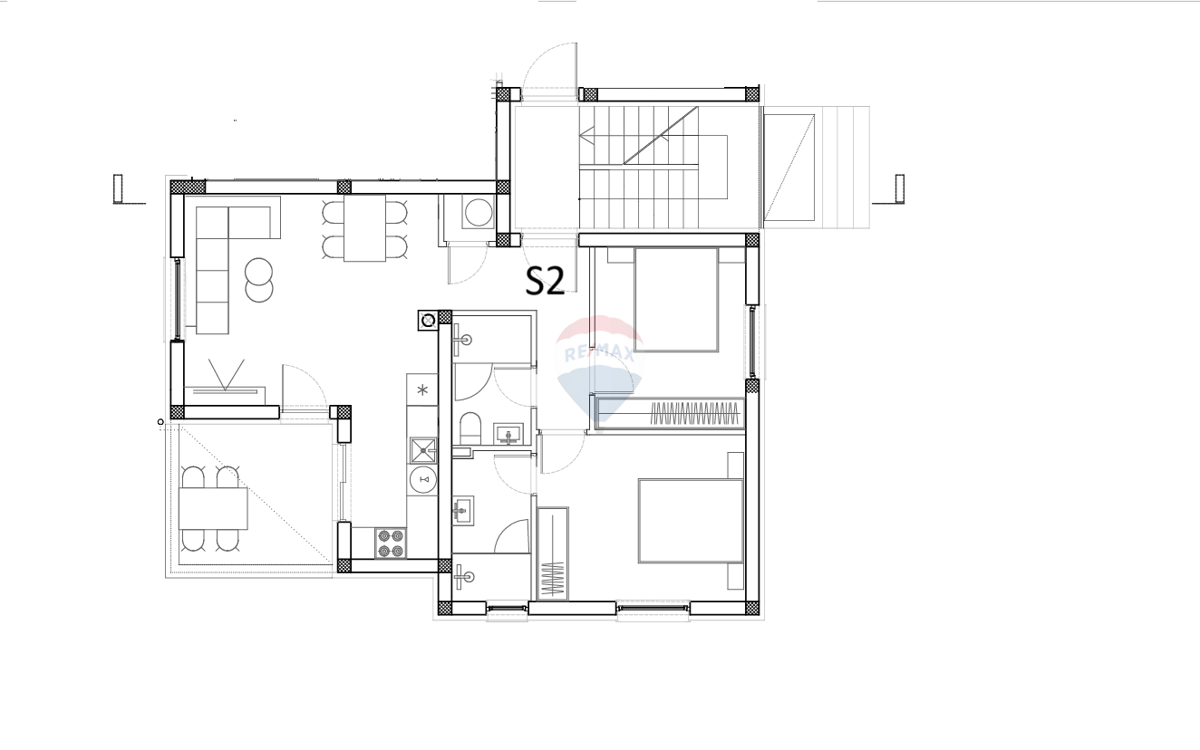 Stanovanje / Apartma Brodarica, Šibenik - Okolica, 67,91m2