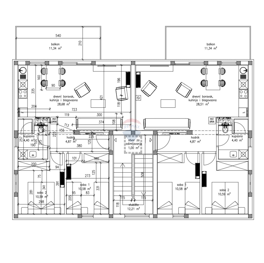 Stanovanje / Apartma Rokić, Šibenik, 67,77m2