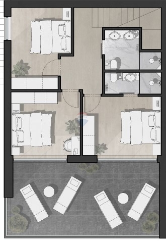 Stanovanje / Apartma Drage, Pakoštane, 126m2