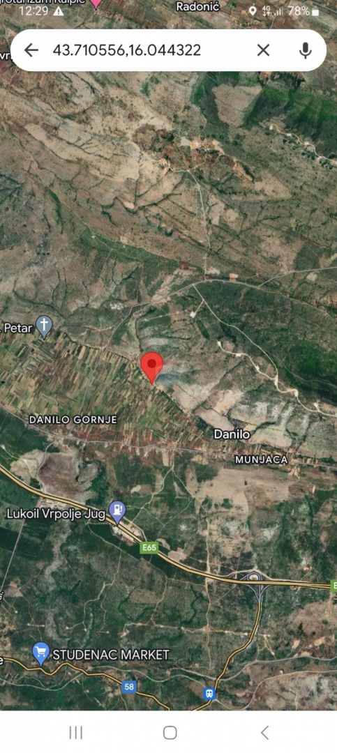 Zemljišče Danilo, Šibenik - Okolica, 3.064m2