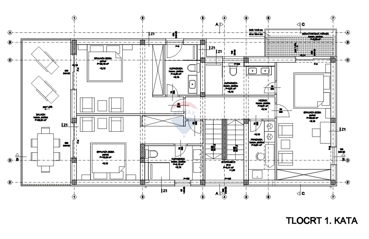 Hiša Žaborić, Šibenik - Okolica, 191,07m2