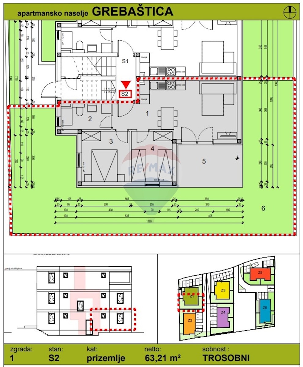 Stanovanje / Apartma Grebaštica, Šibenik - Okolica, 63,21m2