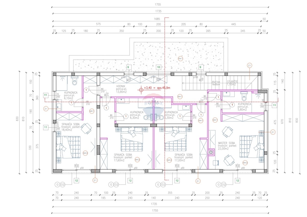 Hiša Vodice, 272,15m2