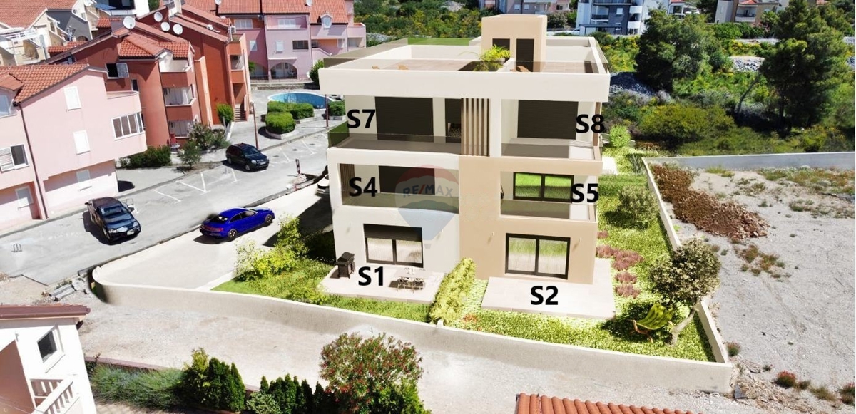 Stanovanje / Apartma Srima, Vodice, 84,63m2