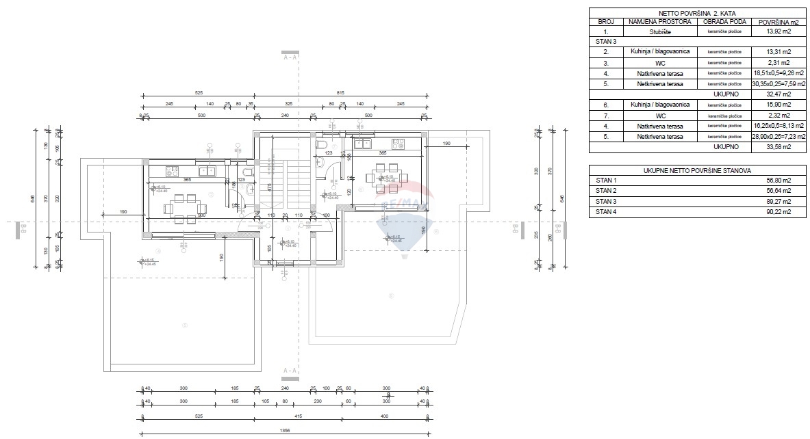 Stanovanje / Apartma Vodice, 73,24m2