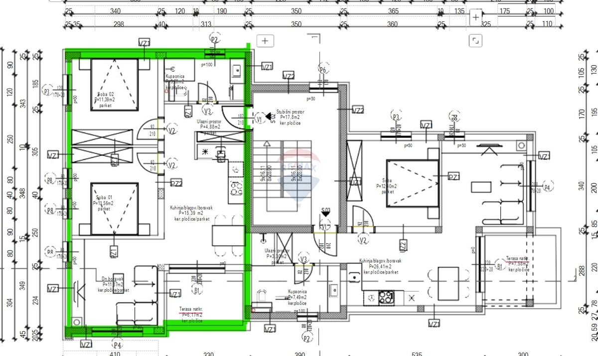 Stanovanje / Apartma Brodarica, Šibenik - Okolica, 73,61m2